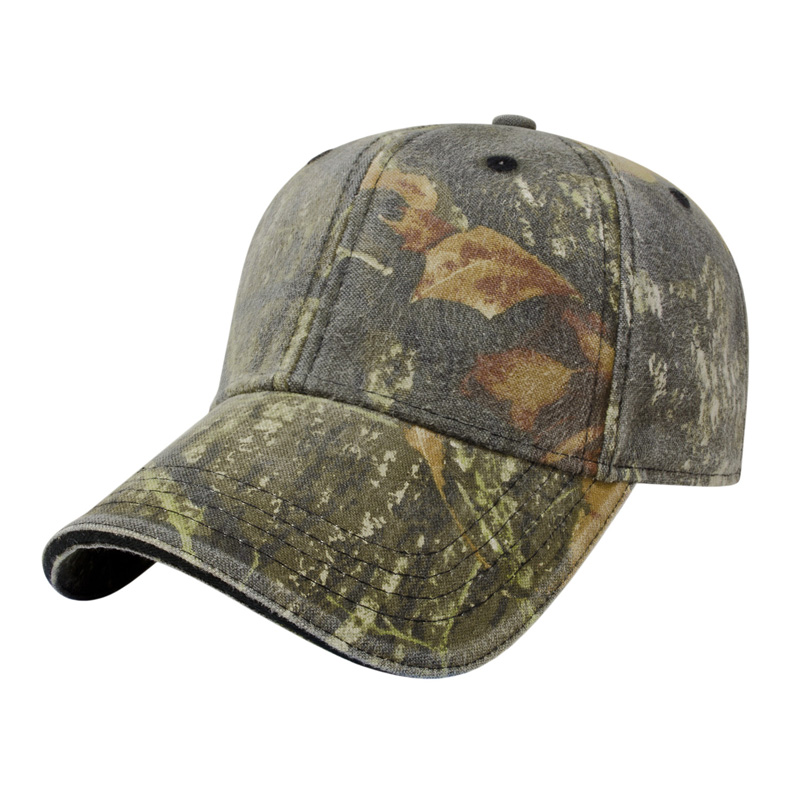 Washed Camo Cap